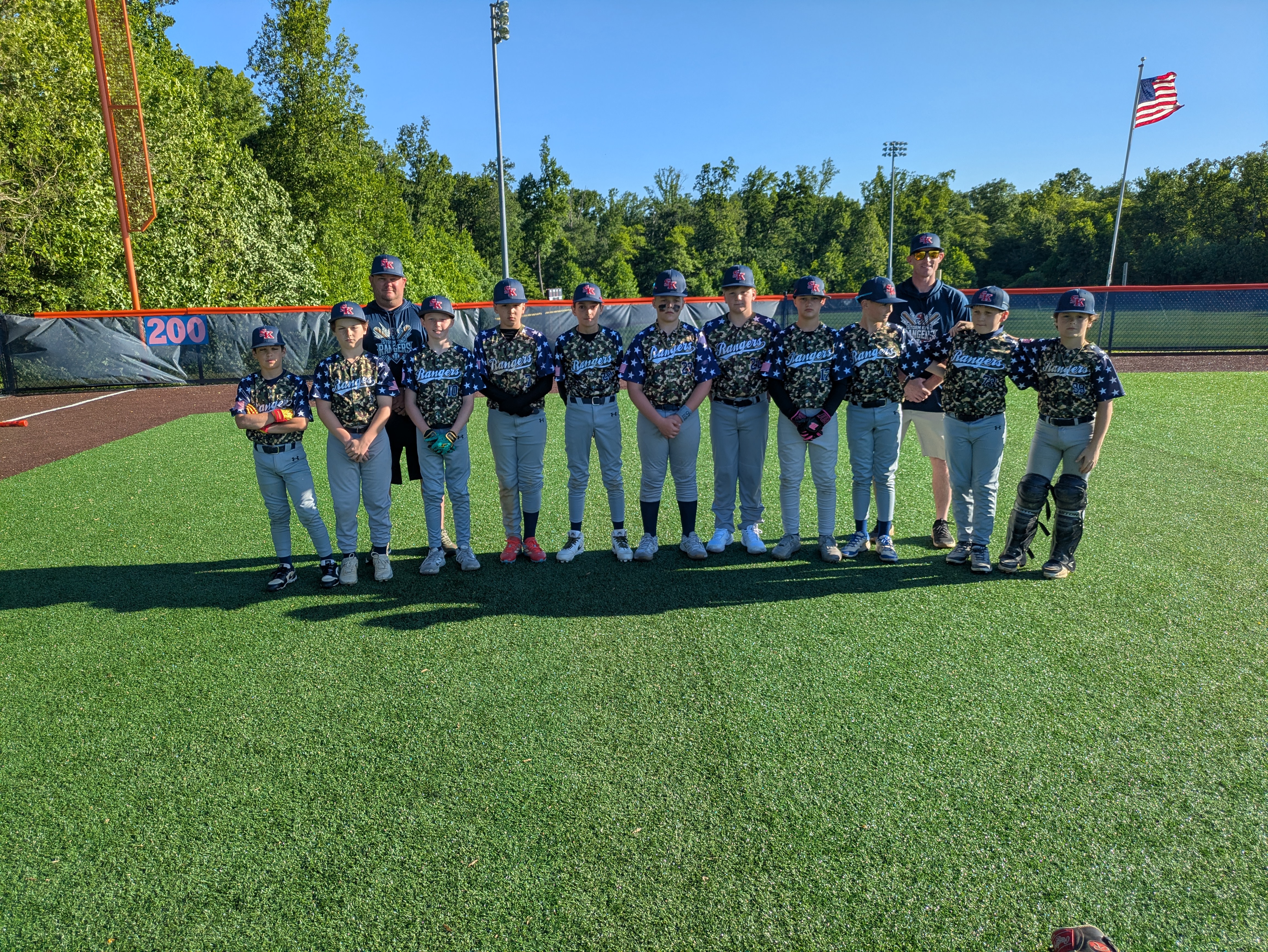 Storm King Rangers 11U travel baseball team